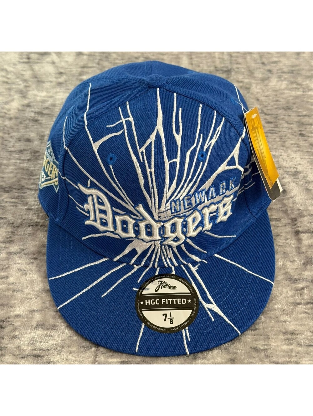 Newark Dodgers Headgear Classics Fitted Hat 7 1/8 Embroidered Negro Leagues TOSA